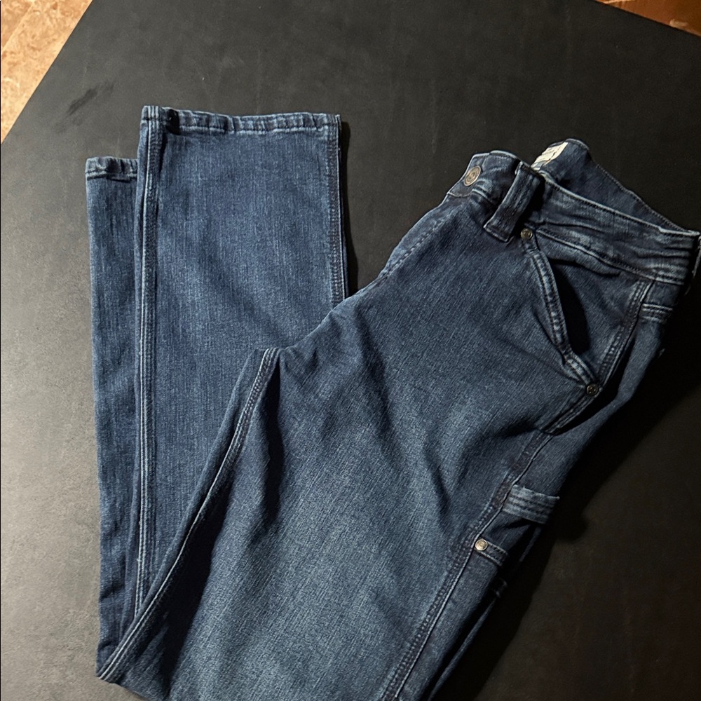 Women’s Ridgecut work jeans. Loop and pockets on legs. Size 10. Inseam 30.